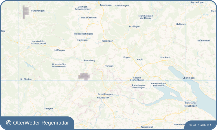 OtterWetter Regenradar-Widget Tengen