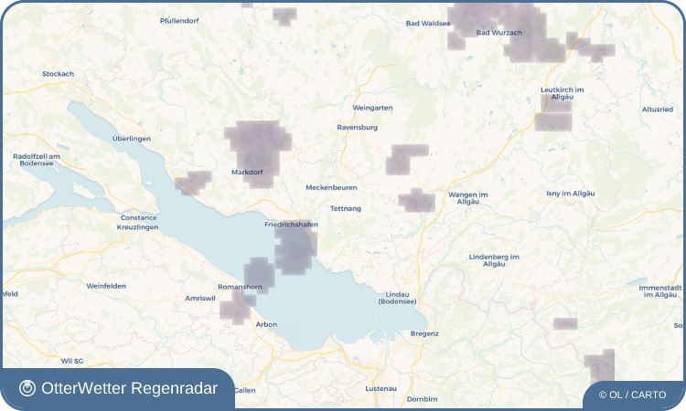 OtterWetter Regenradar-Widget Tettnang