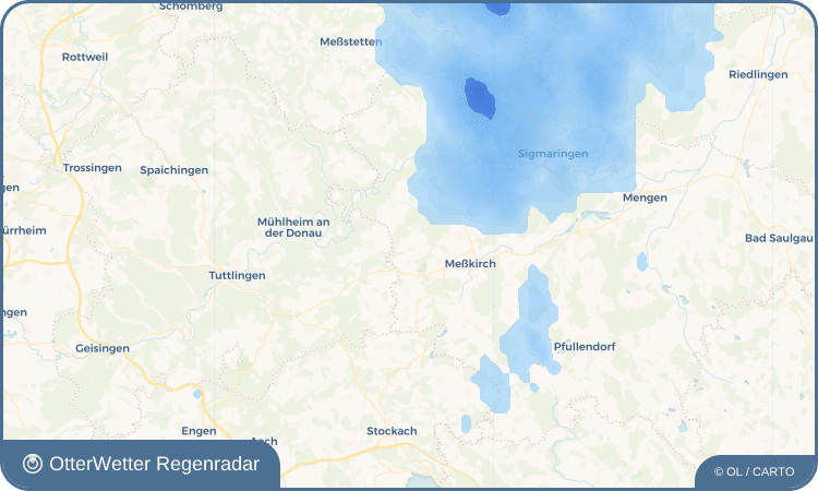 OtterWetter Regenradar-Widget Thalheim