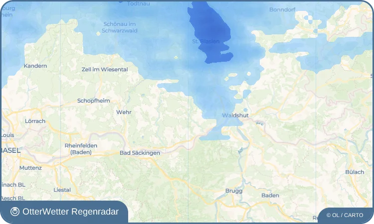 Wetter-Widget-Vorschau mit Vorhersagedaten für Tiefenstein