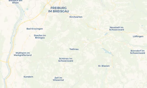 Regenradar-Vorschau: aktuelle Niederschläge in Todtnauberg und Umgebung