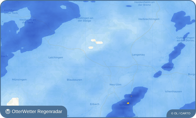 OtterWetter Regenradar-Widget Tomerdingen