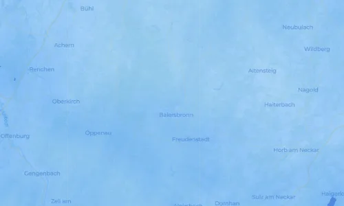 Regenradar-Vorschau: aktuelle Niederschläge in Tonbach und Umgebung