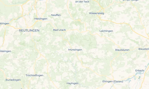 Regenradar Trailfingen: aktuelle Niederschläge in Trailfingen und Umgebung, Stand 25. Oktober 2026 um 6:00 Uhr