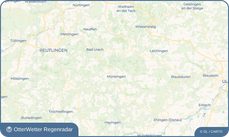 OtterWetter Regenradar-Widget Trailfingen