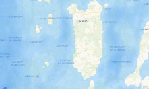 Regenradar Vorschaubild - Aktuelle Niederschläge in Treffelhausen und Umgebung