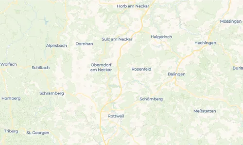 Regenradar Vorschaubild - Aktuelle Niederschläge in Trichtingen und Umgebung