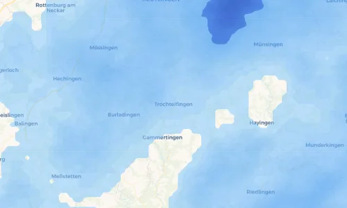 Regenradar Vorschaubild - Aktuelle Niederschläge in Trochtelfingen und Umgebung