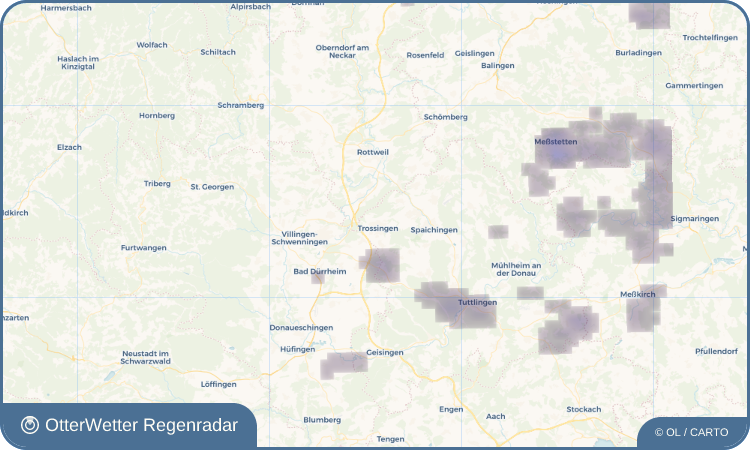 Widget-Vorschau für Trossingen Wetter-Widget-Vorschau mit Vorhersagedaten für Trossingen