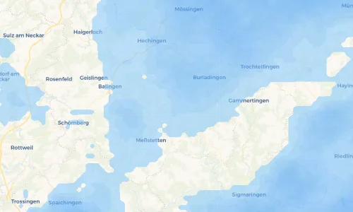 Regenradar Vorschaubild - Aktuelle Niederschläge in Truchtelfingen und Umgebung