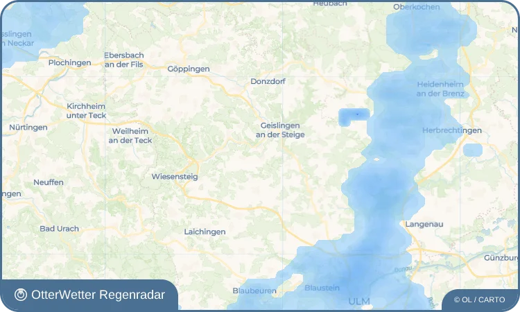 Widget-Vorschau für Türkheim Wetter-Widget-Vorschau mit Vorhersagedaten für Türkheim