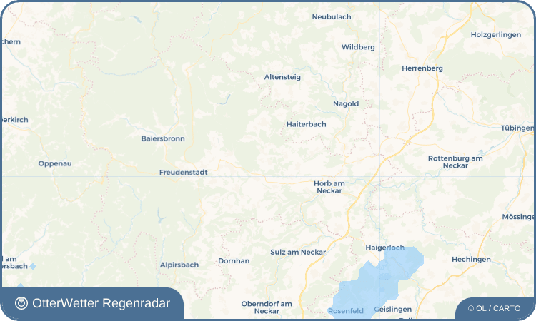 OtterWetter Regenradar-Widget Tumlingen