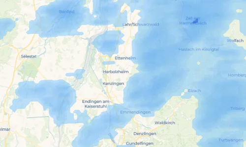 Regenradar Vorschaubild - Aktuelle Niederschläge in Tutschfelden und Umgebung