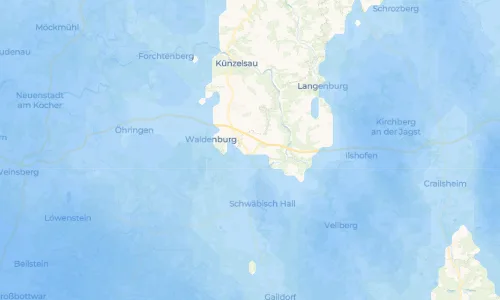 Regenradar Vorschaubild - Aktuelle Niederschläge in Übrigshausen und Umgebung