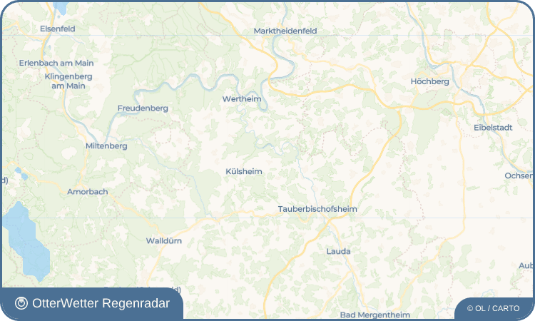 OtterWetter Regenradar-Widget Uissigheim