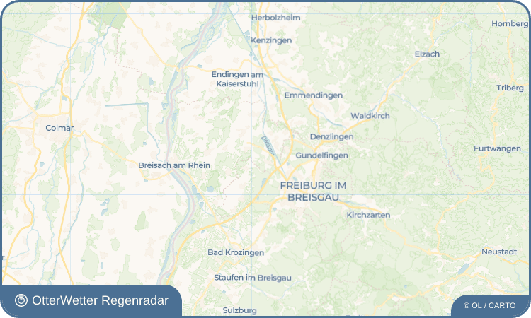 Wetter-Widget-Vorschau mit Vorhersagedaten für Umkirch