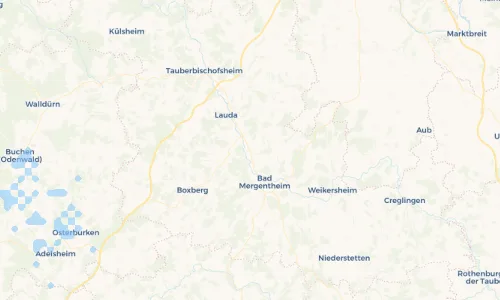 Regenradar Vorschaubild - Aktuelle Niederschläge in Unterbalbach und Umgebung