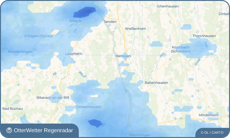 Widget-Vorschau für Unterbalzheim Wetter-Widget-Vorschau mit Vorhersagedaten für Unterbalzheim