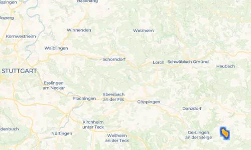 Regenradar Vorschaubild - Aktuelle Niederschläge in Unterberken und Umgebung