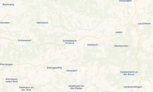 Regenradar Vorschaubild - Aktuelle Niederschläge in Unterbettringen und Umgebung