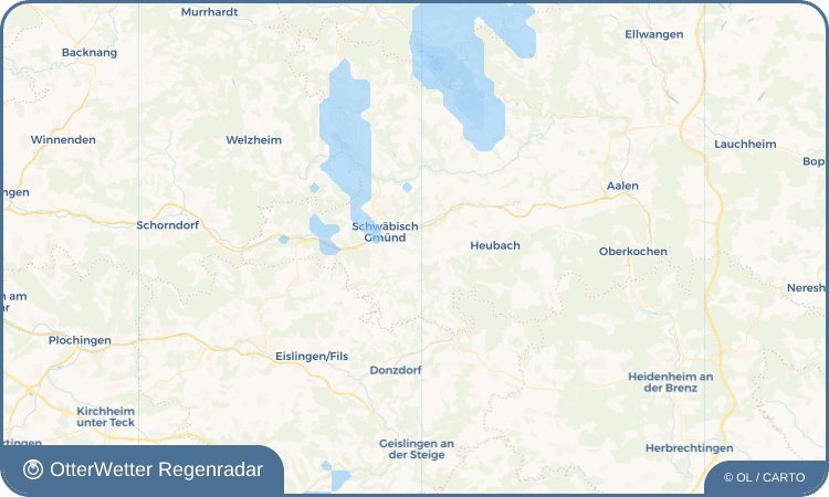 OtterWetter Regenradar-Widget Unterbettringen