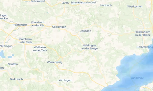 Regenradar Vorschaubild - Aktuelle Niederschläge in Unterböhringen und Umgebung