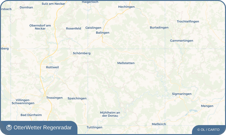 OtterWetter Regenradar-Widget Unterdigisheim