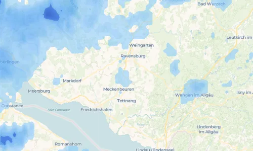 Regenradar Vorschaubild - Aktuelle Niederschläge in Untereschach und Umgebung