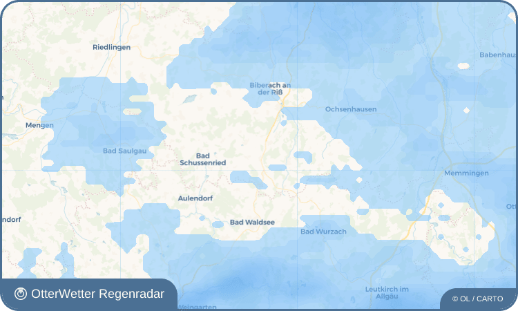 Widget-Vorschau für Unteressendorf Wetter-Widget-Vorschau mit Vorhersagedaten für Unteressendorf