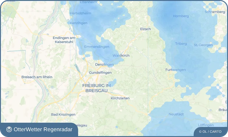 Widget-Vorschau für Unterglottertal Wetter-Widget-Vorschau mit Vorhersagedaten für Unterglottertal