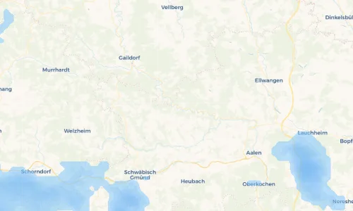 Regenradar Vorschaubild - Aktuelle Niederschläge in Untergröningen und Umgebung