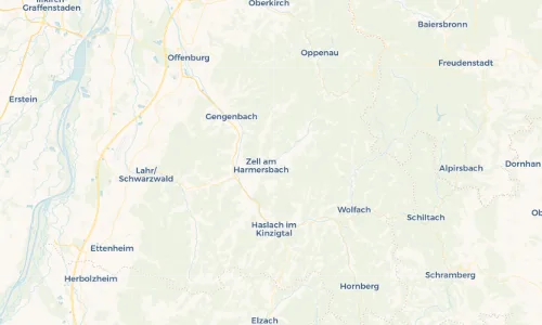 Regenradar Vorschaubild - Aktuelle Niederschläge in Unterharmersbach und Umgebung