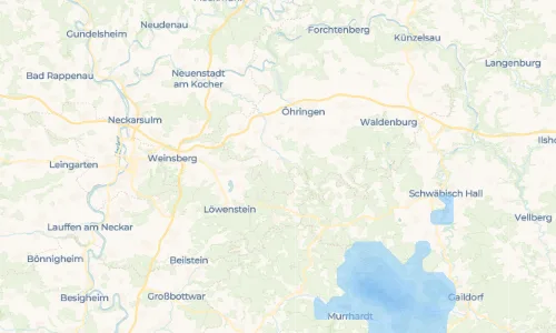 Regenradar Vorschaubild - Aktuelle Niederschläge in Unterheimbach und Umgebung