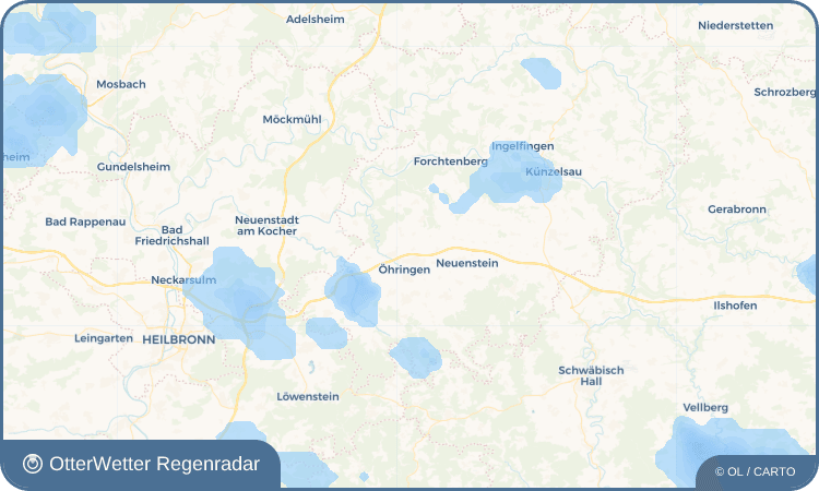 OtterWetter Regenradar-Widget Untermaßholderbach