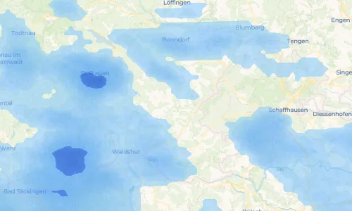 Regenradar Vorschaubild - Aktuelle Niederschläge in Untermettingen und Umgebung
