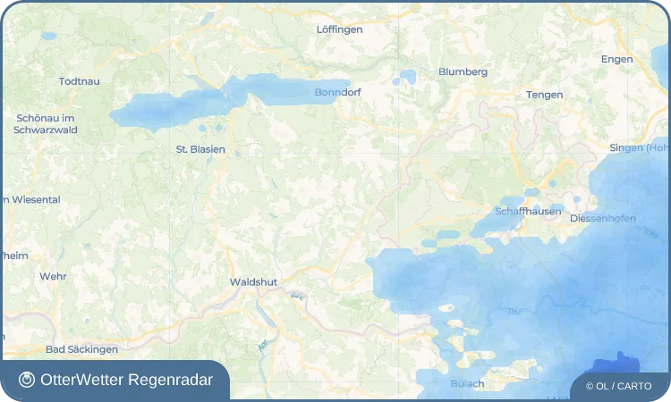 Widget-Vorschau für Untermettingen Wetter-Widget-Vorschau mit Vorhersagedaten für Untermettingen