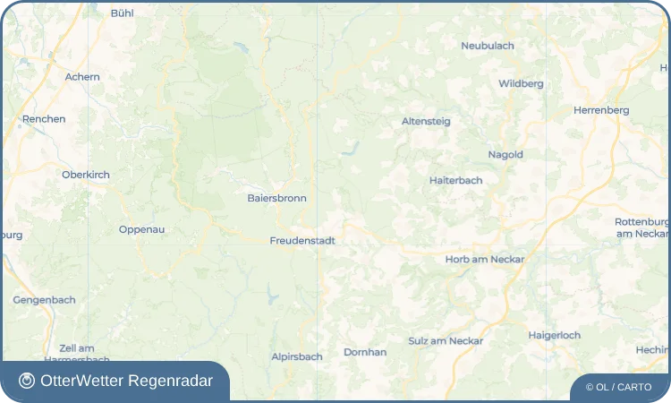 Widget-Vorschau für Untermusbach Wetter-Widget-Vorschau mit Vorhersagedaten für Untermusbach