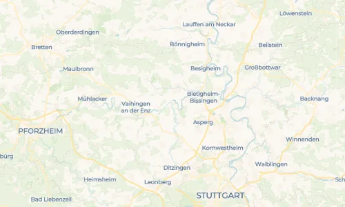Regenradar Vorschaubild - Aktuelle Niederschläge in Unterriexingen und Umgebung