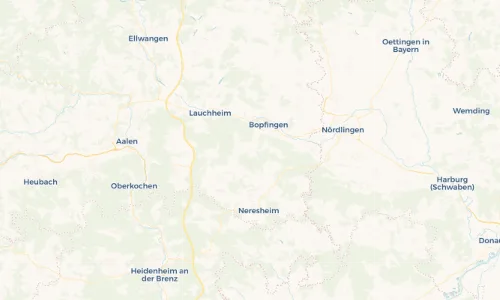 Regenradar-Vorschau: aktuelle Niederschläge in Unterriffingen und Umgebung