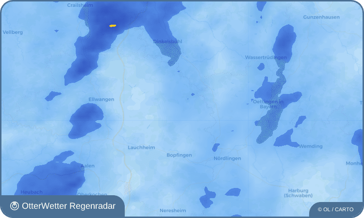 OtterWetter Regenradar-Widget Unterschneidheim