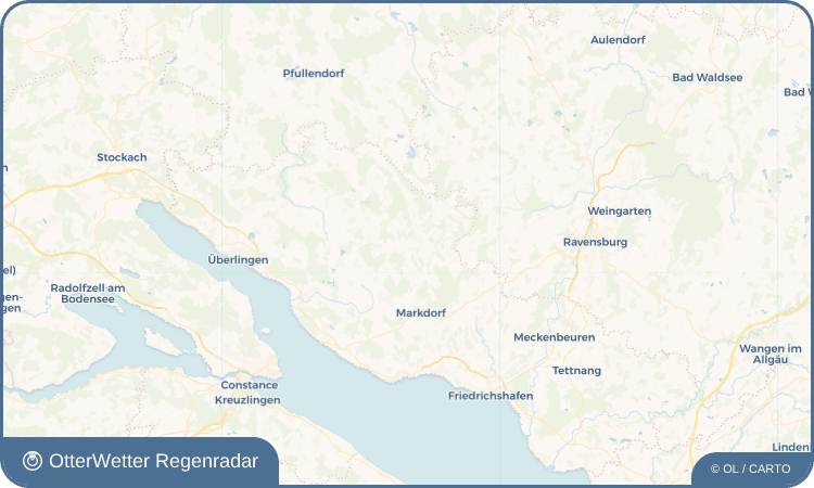OtterWetter Regenradar-Widget Untersiggingen