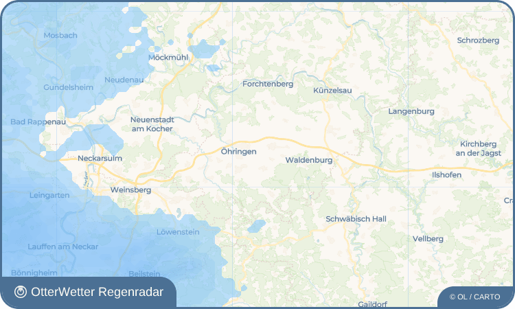 OtterWetter Regenradar-Widget Untersöllbach