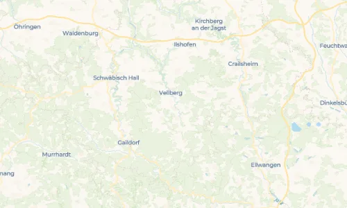 Regenradar Vorschaubild - Aktuelle Niederschläge in Untersontheim und Umgebung