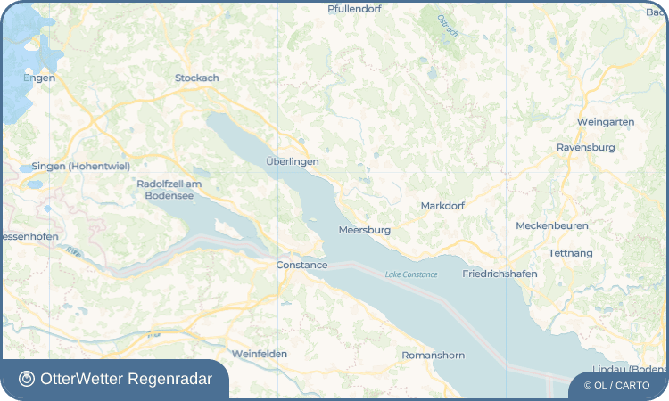 OtterWetter Regenradar-Widget Unteruhldingen