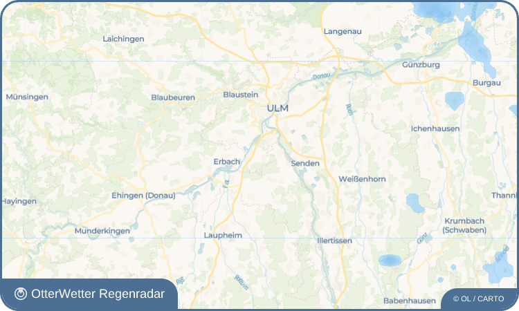 OtterWetter Regenradar-Widget Unterweiler