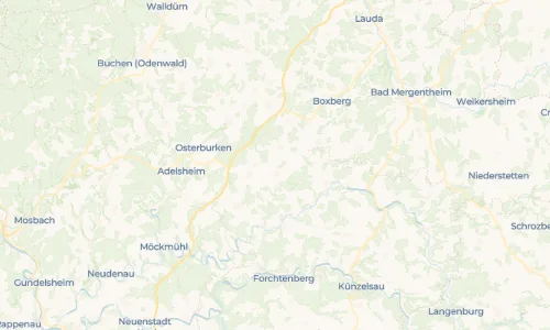 Regenradar Vorschaubild - Aktuelle Niederschläge in Unterwittstadt und Umgebung