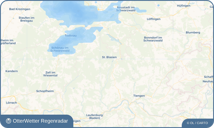 OtterWetter Regenradar-Widget Urberg