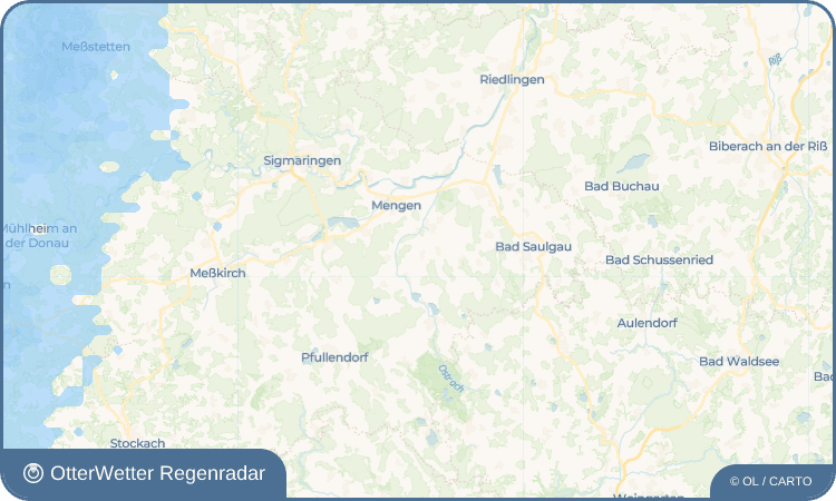 OtterWetter Regenradar-Widget Ursendorf
