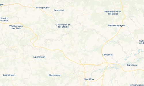 Regenradar-Vorschau: aktuelle Niederschläge in Urspring und Umgebung
