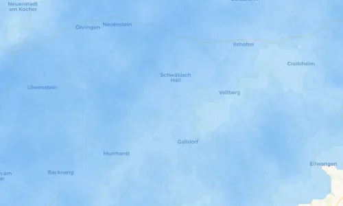 Regenradar Vorschaubild - Aktuelle Niederschläge in Uttenhofen und Umgebung